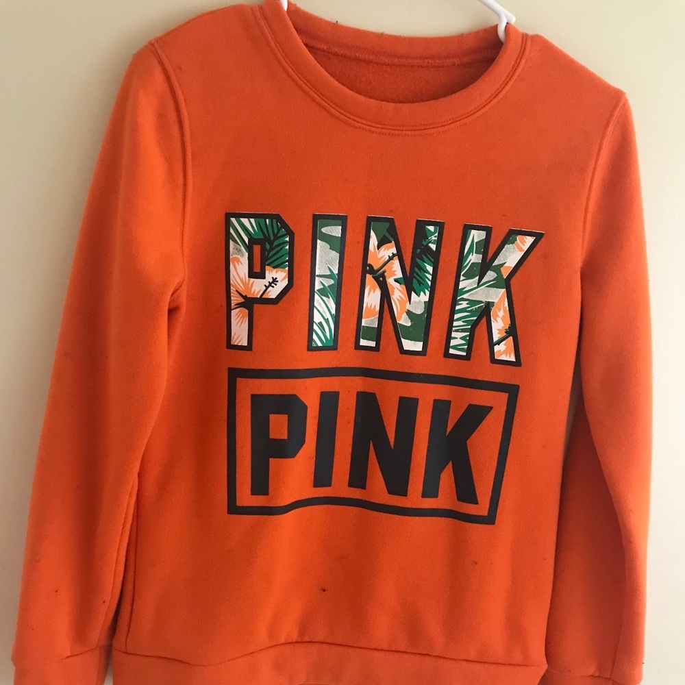 Pink Orange pullover